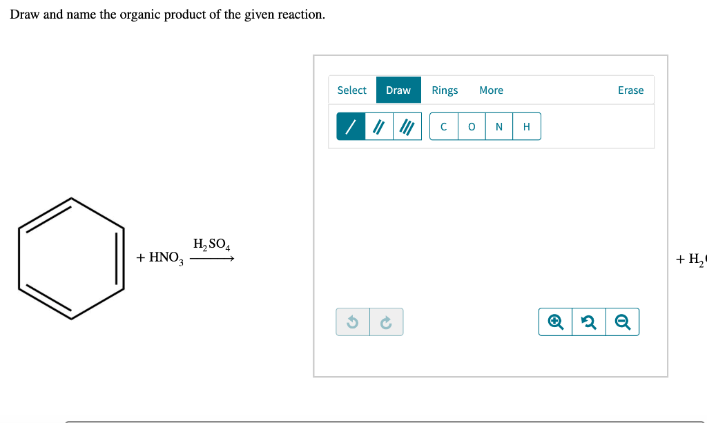 Solved Draw and name the organic product of the given