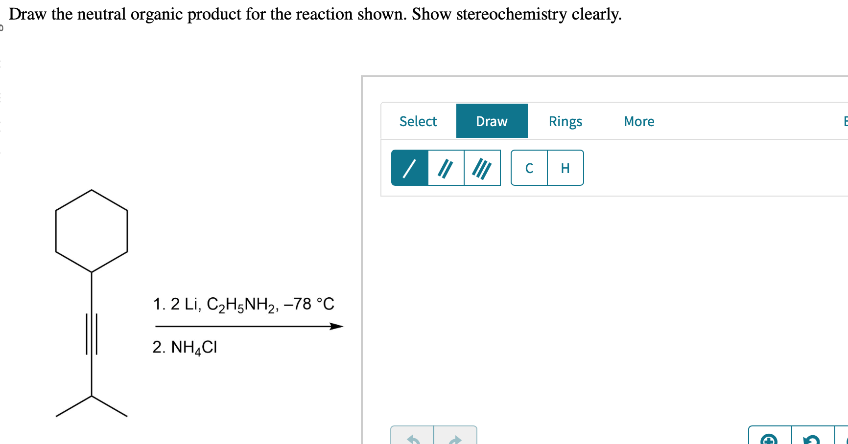 Solved Draw the neutral organic product for the reaction