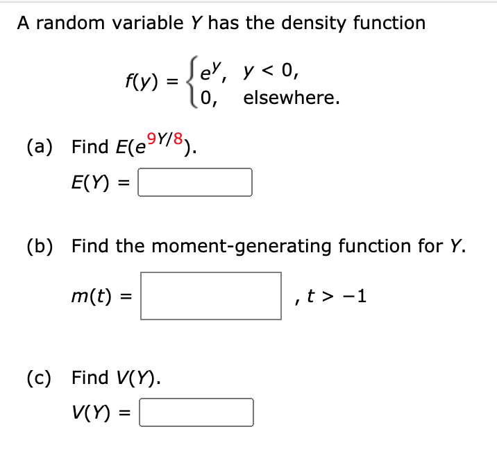 Solved Which Equation Correctly Defines The Moment Genera Chegg Com