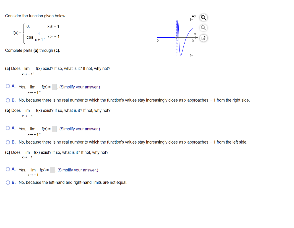 Solved Consider the function given below. 0, XS-1 f(x)= 1 | Chegg.com