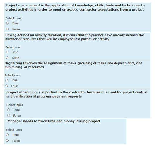 Solved Project management is the application of knowledge, | Chegg.com