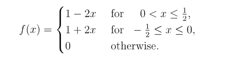 Solved 1 – 2x f(x) = 1 + 2x for 0