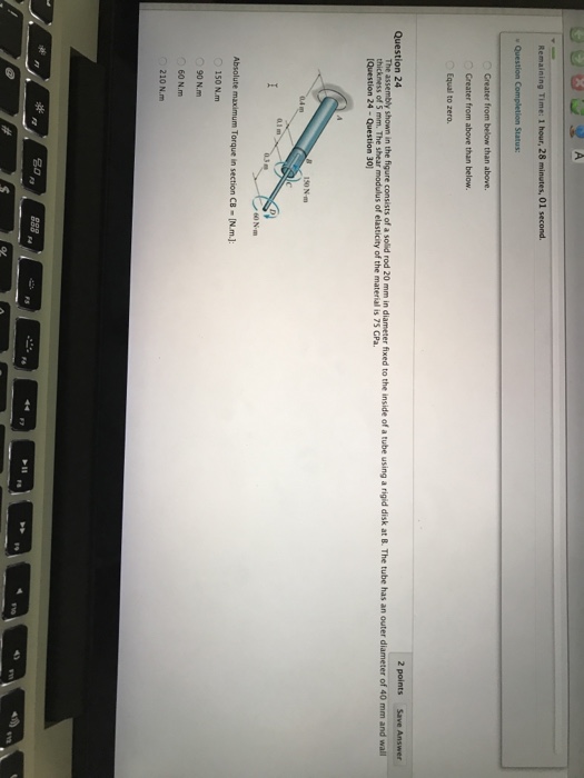 Solved The assembly shown in the figure consists of a solid | Chegg.com