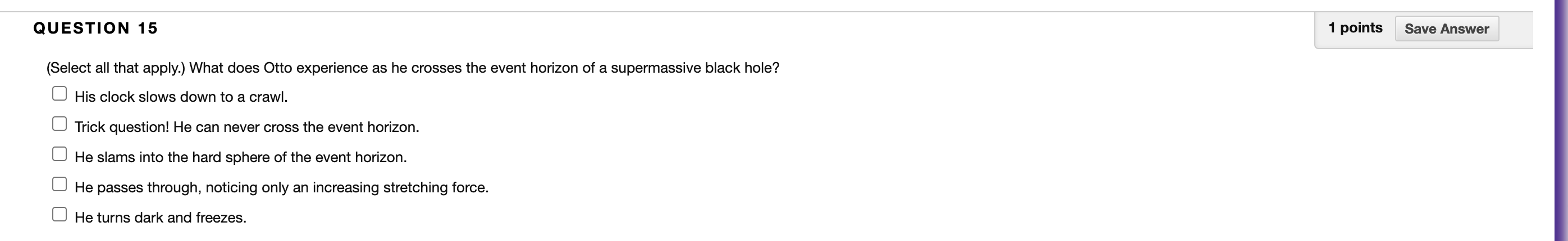 Solved QUESTION 15 1 points Save Answer (Select all that | Chegg.com