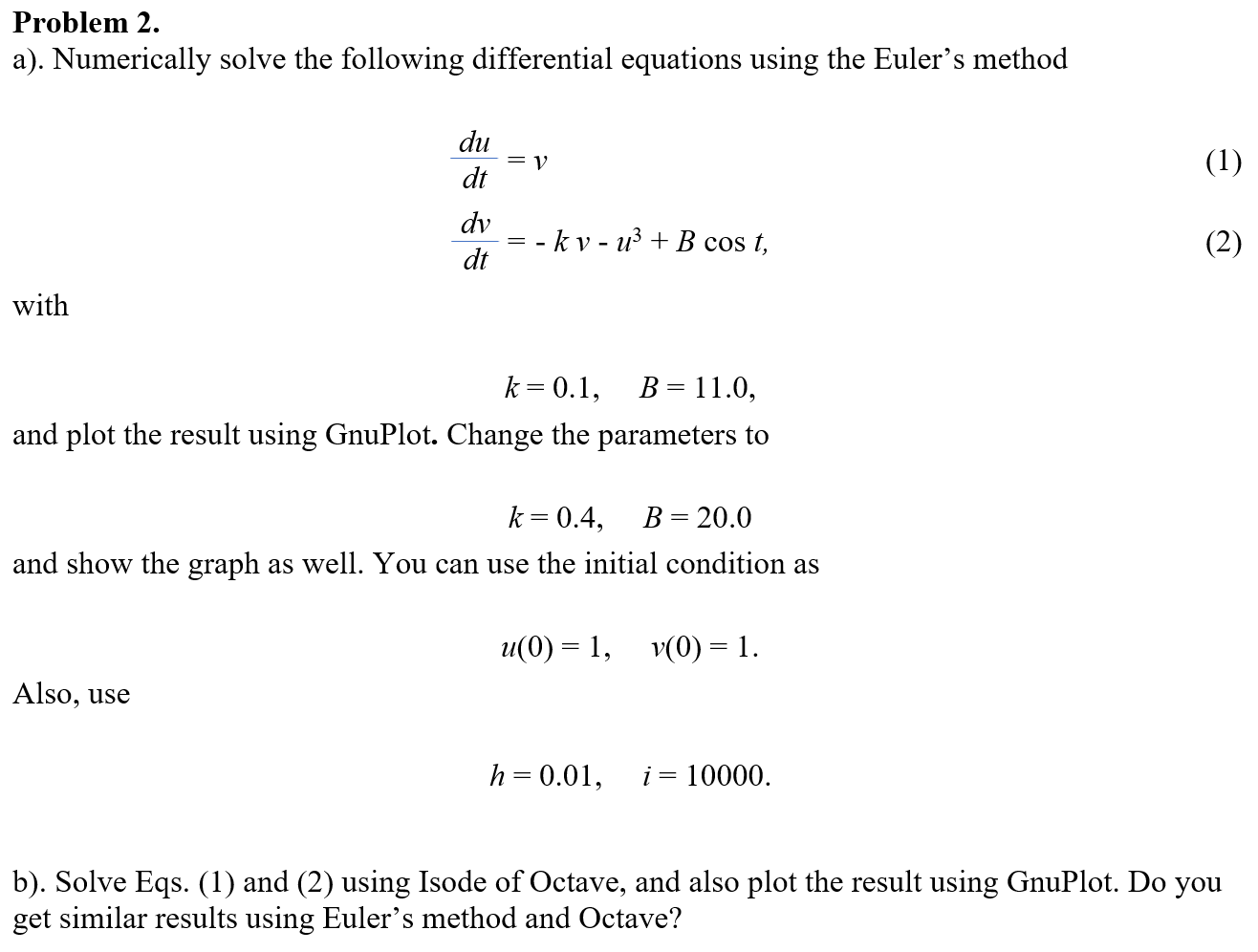 What Does It Mean To Solve Numerically