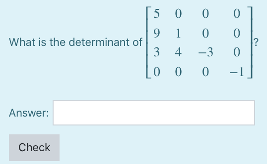 Solved 1 What Is The Real Part Of The Determinant Of 2 1