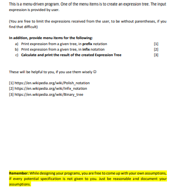Solved In C This is a menu-driven program. One of the menu | Chegg.com
