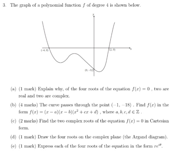 solved-the-graph-of-a-polynomial-function-f-of-degree-4-is-chegg