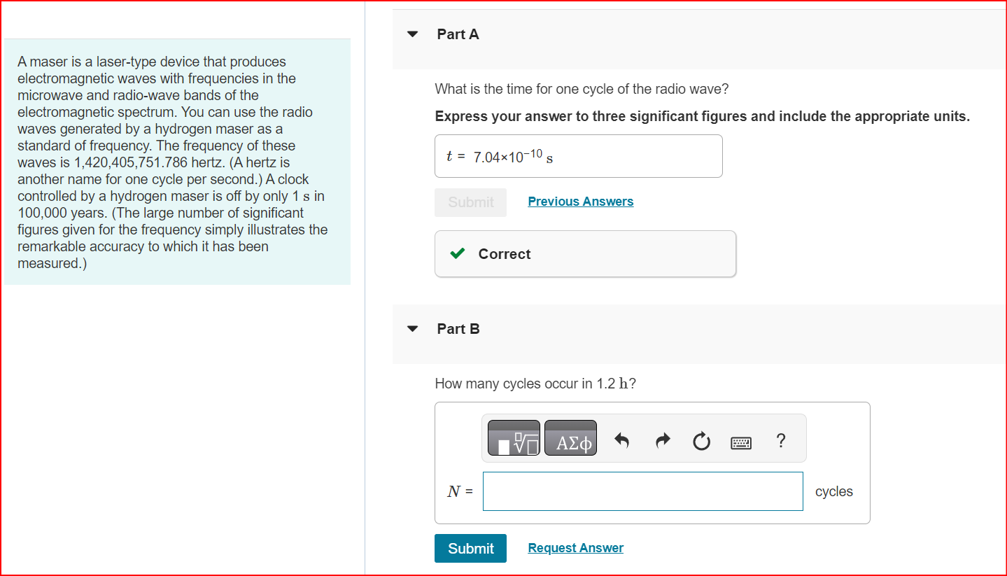 Solved A maser is a lasertype device that produces