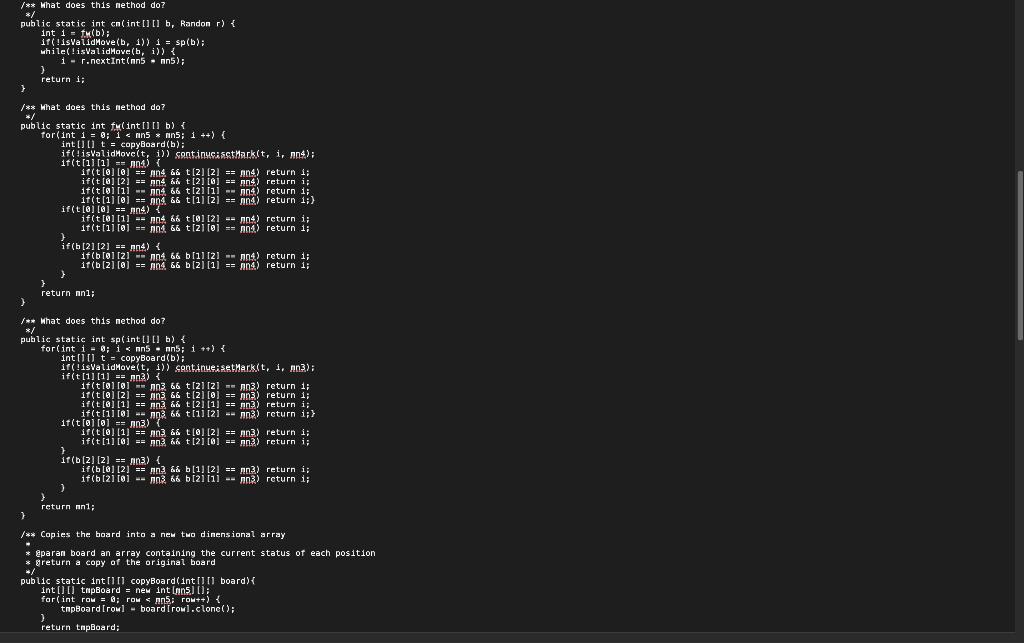 12.10 Code Refactor 2: Tic Tac Toe This code works | Chegg.com