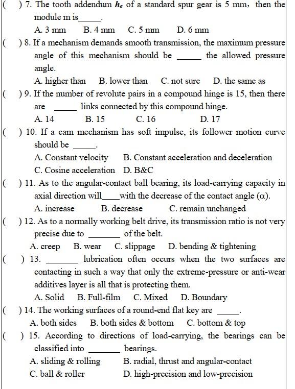 Solved are C) 7. The tooth addendum ha of a standard spur | Chegg.com