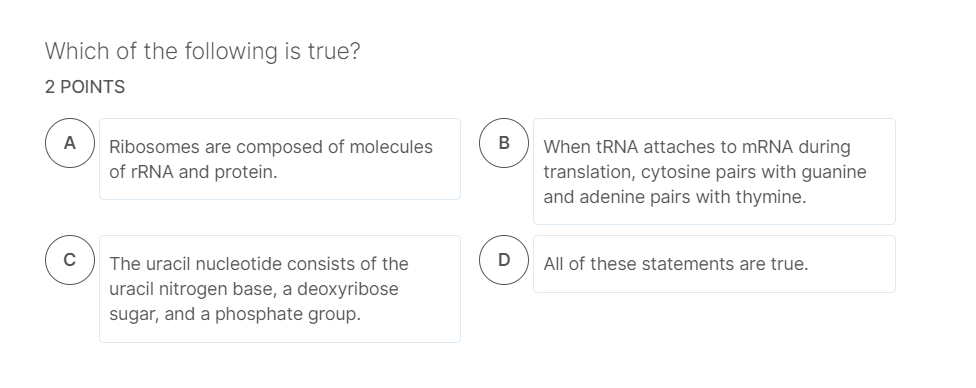 Solved Given the following mRNA coding sequence, what is the | Chegg.com