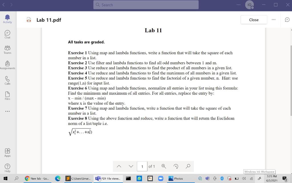 Solved Search Lab 11.pdf Close Activily Lab 11 Chat All | Chegg.com