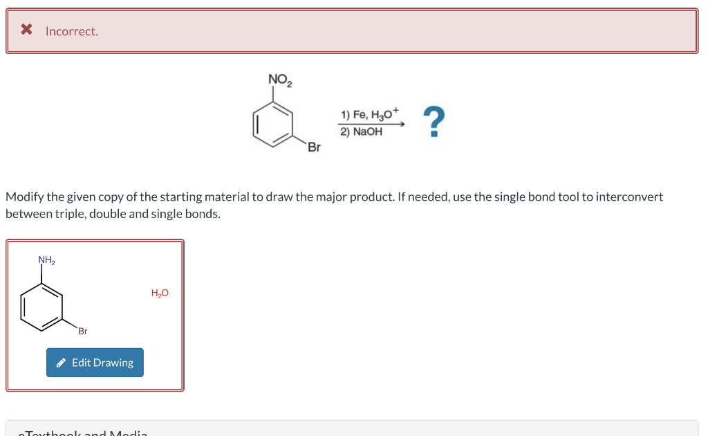 Solved Modify the given copy of the starting material to | Chegg.com