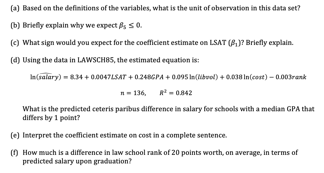 3.(12 points) The median starting salary for new law