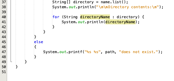 Solved 1. Create a file for the program shown here | Chegg.com