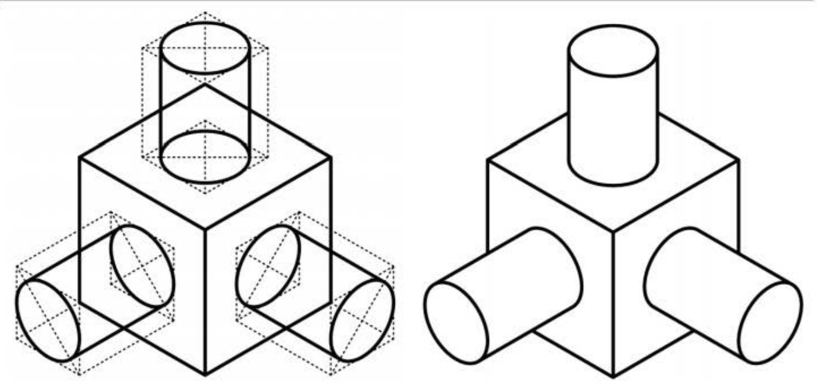 solved-3-7-3-drawing-cylinders-in-an-isometric-pictorial-chegg