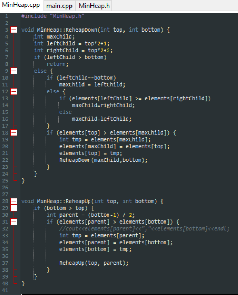 Solved This question deals with heaps. You must use the | Chegg.com