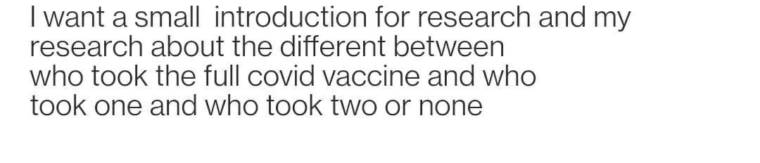 introduction to vaccines research paper