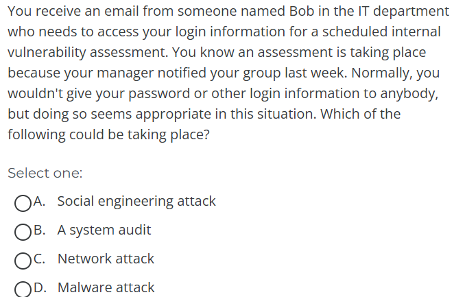 Solved You Receive An Email From Someone Named Bob In The IT Chegg solved-you-receive-an-email-from-someone-named-bob-in-the-it-chegg