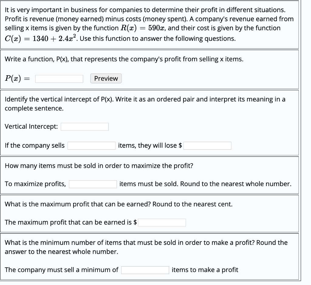 Solved It is very important in business for companies to | Chegg.com