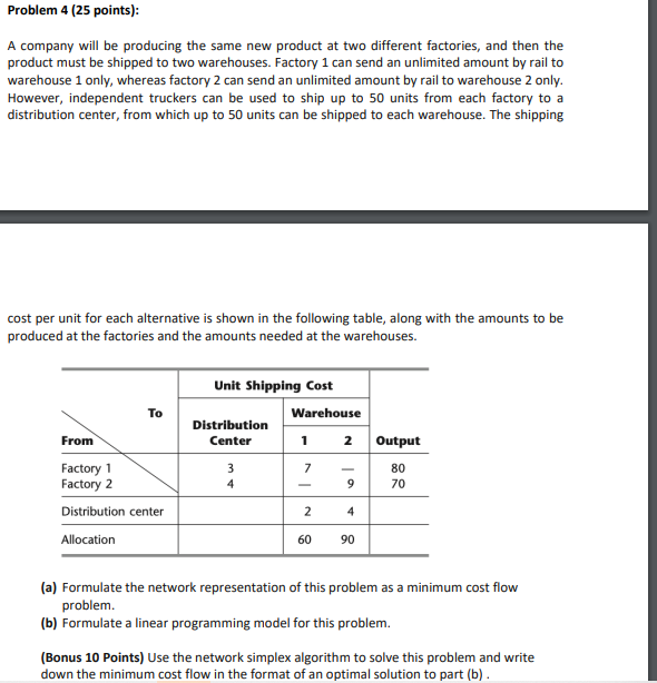 Solved Problem 4 (25 points): A company will be producing | Chegg.com