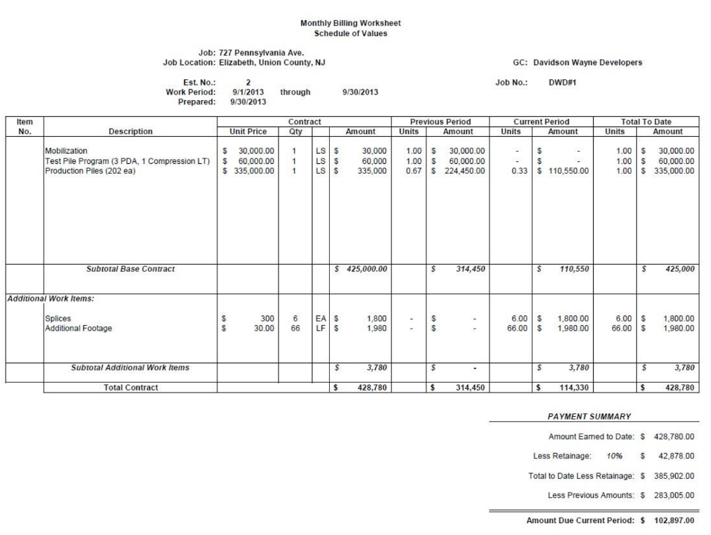 4.01-FG Use the Simpson & Brown Piles-DWD 401-8-2-13 | Chegg.com