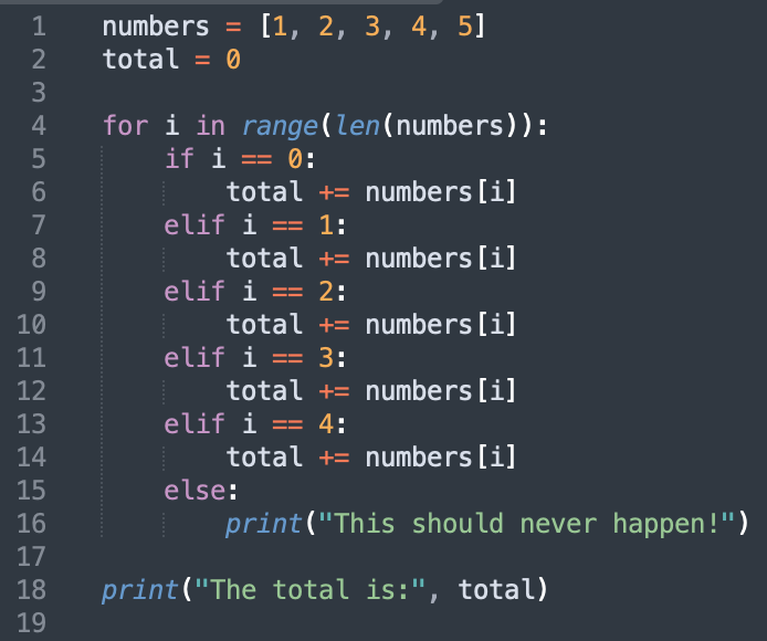 Solved Review the following "bad" Loop code. The purpose of | Chegg.com