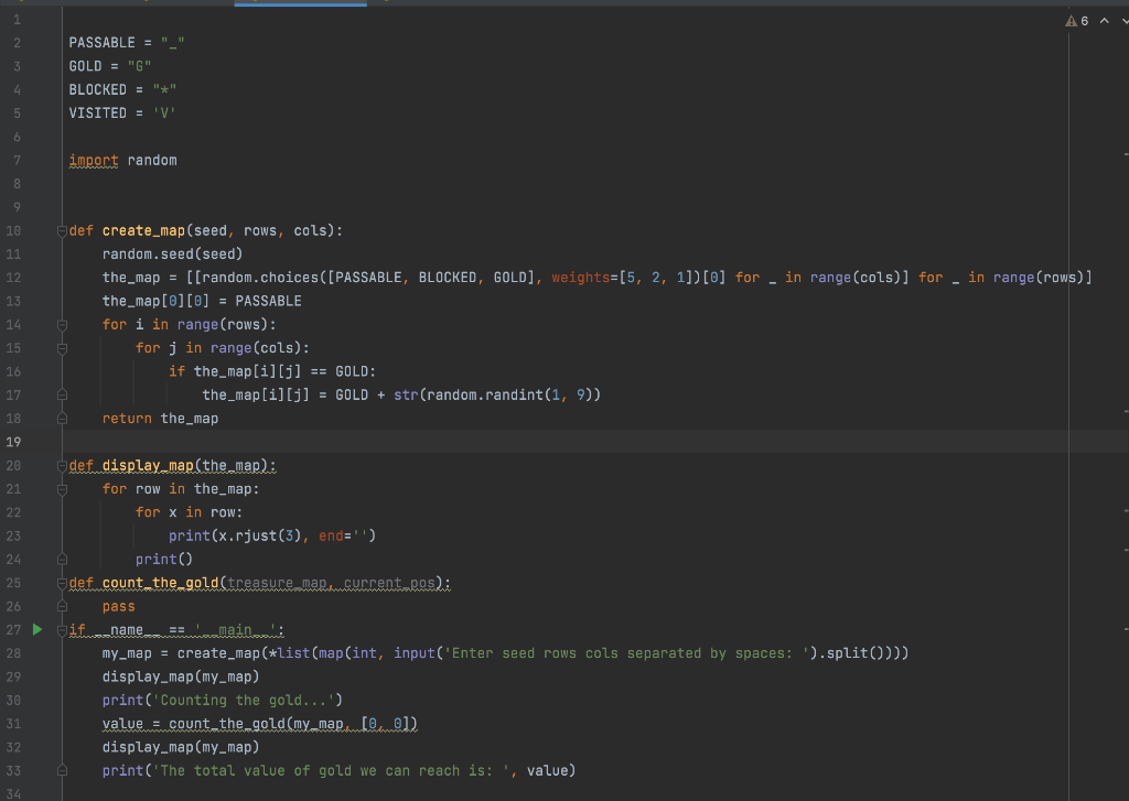Solved Problem 4 - Gold Problem Create a recursive function | Chegg.com