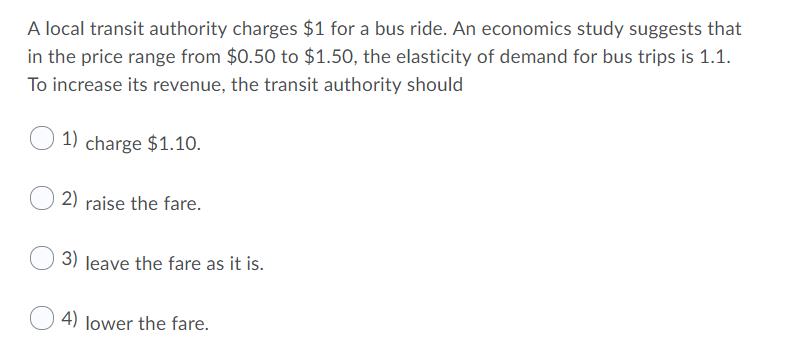 Transit charges