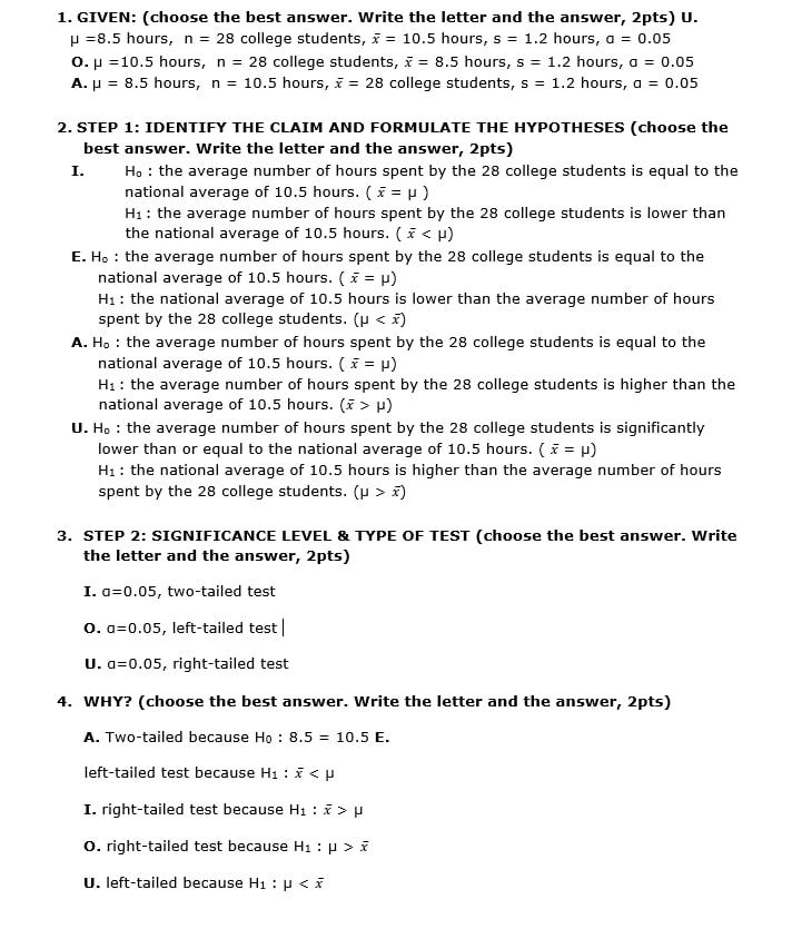 Solved Direction: Answer the following items. A nationwide | Chegg.com