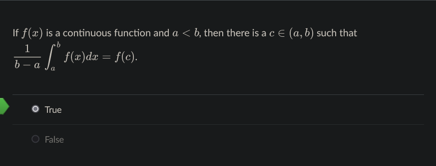 Solved If f(x) is a continuous function and a | Chegg.com