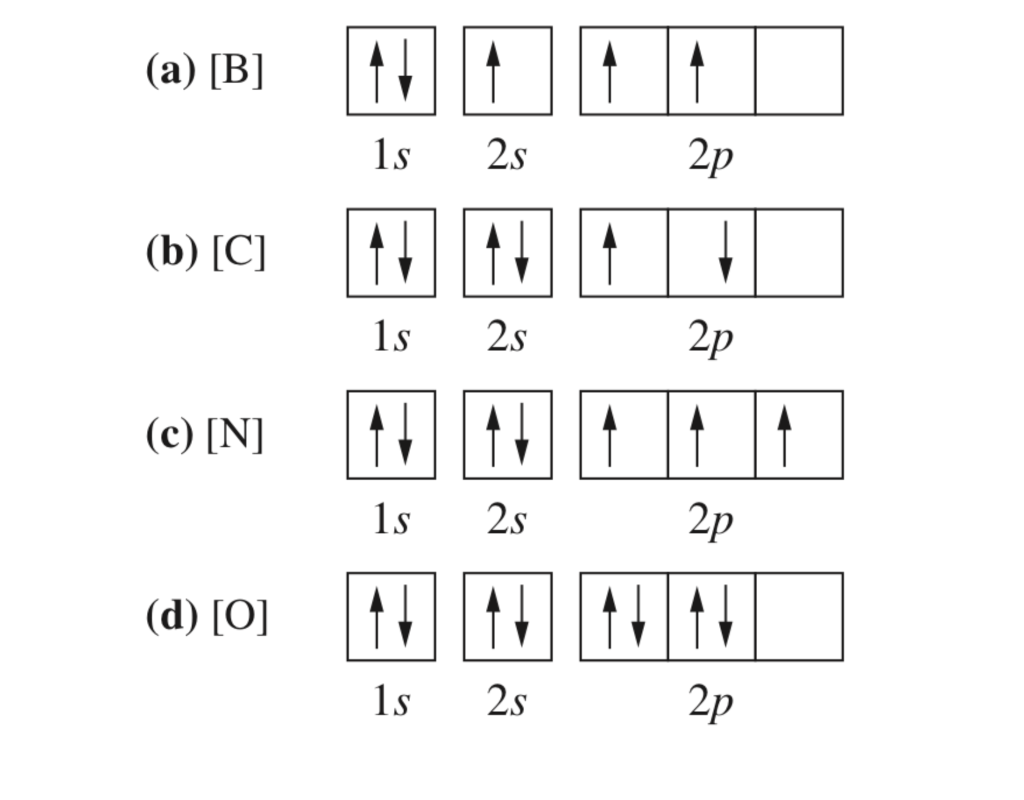 Solved Question 5: Which of the following electron | Chegg.com