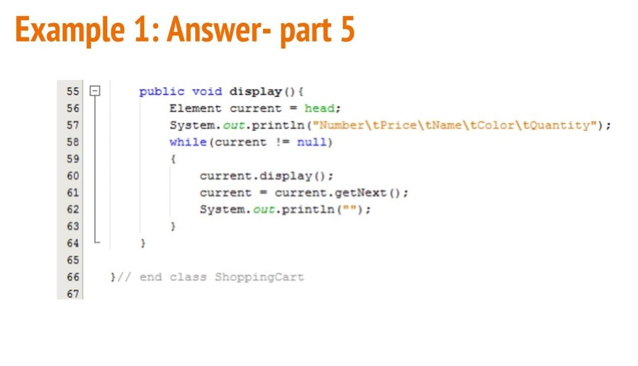 I want write java code for Single Linked list and | Chegg.com