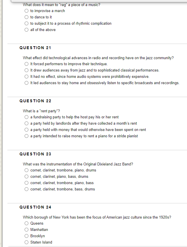 Solved What does it mean to "rag" a piece of a music? to