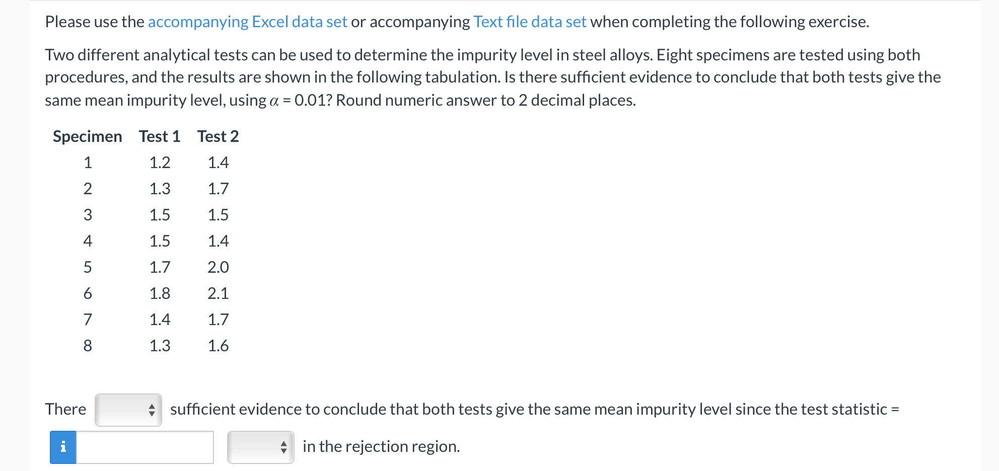 Solved Please use the accompanying Excel data set or | Chegg.com