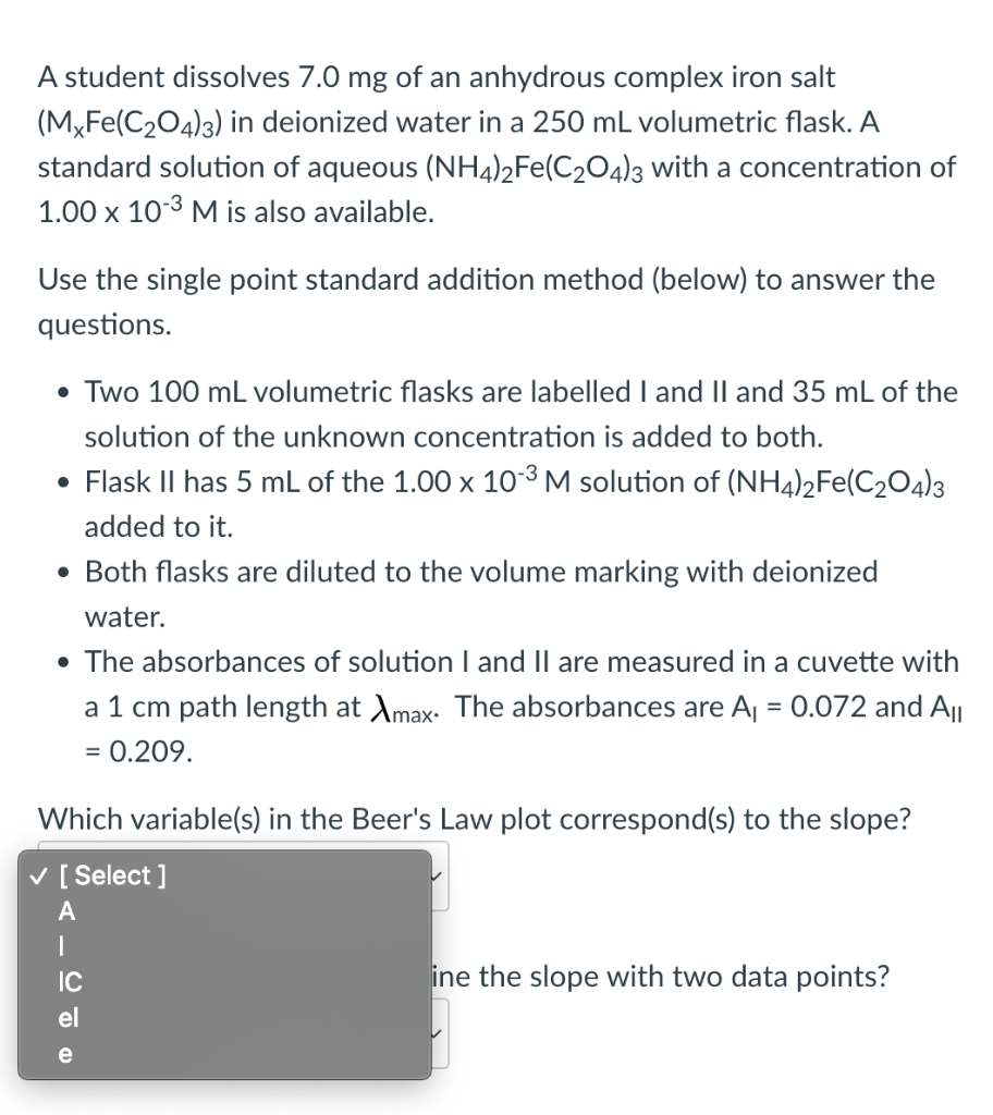 Solved A student ran a TLC of a mixture of two unknown