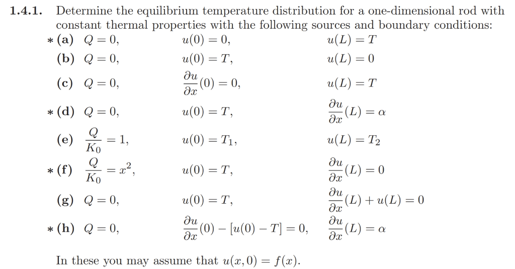 Solved 1.4.1. Determine the equilibrium temperature | Chegg.com