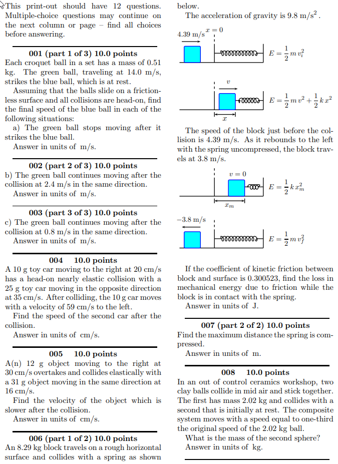 Solved This Print-out Should Have 12 Questions. | Chegg.com