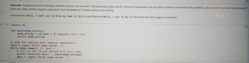 Solved Exercise. Suppose you are creating a chatbot, but you | Chegg.com