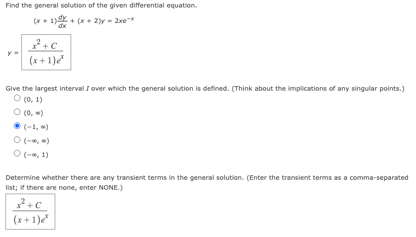 Solved Find the general solution of the given differential | Chegg.com