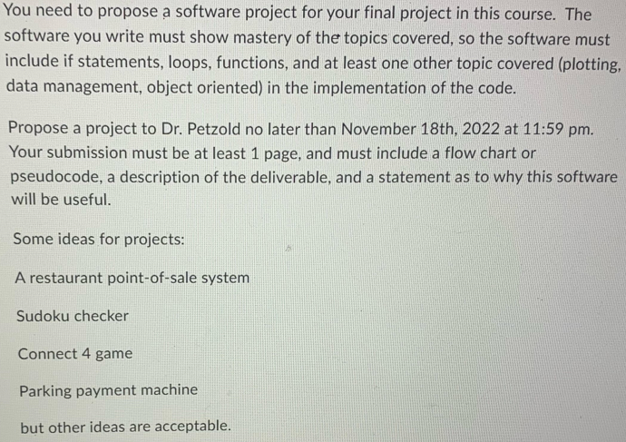 solved-you-need-to-propose-a-software-project-for-your-final-chegg