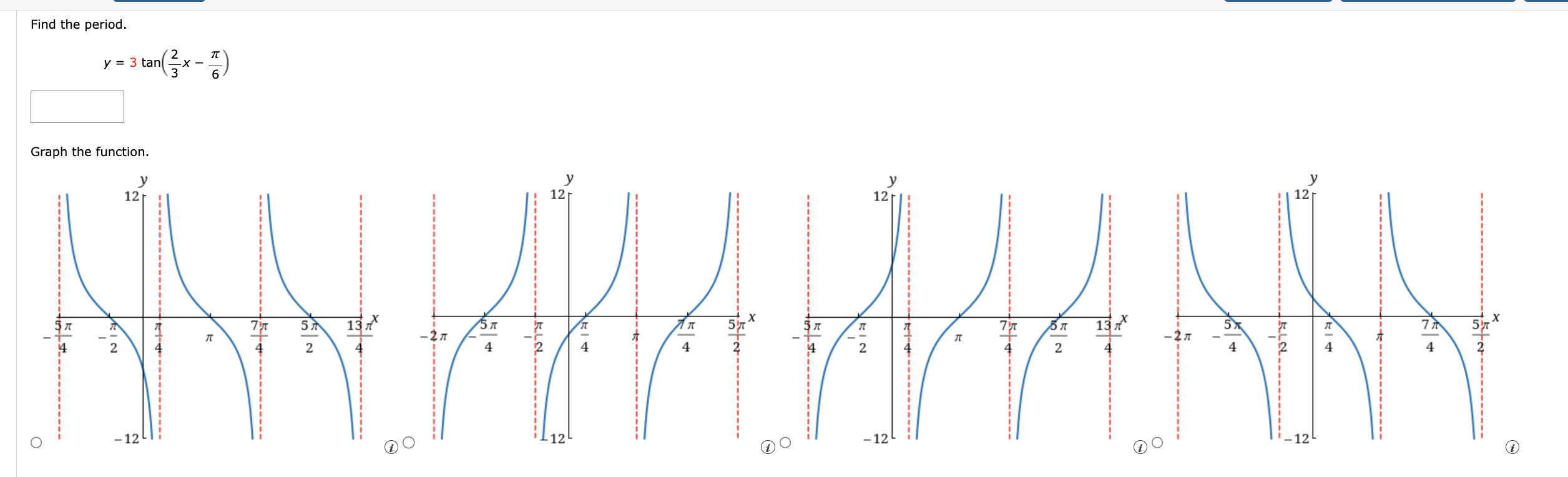 solved-find-the-period-y-3tan-32x-6-graph-the-function-chegg