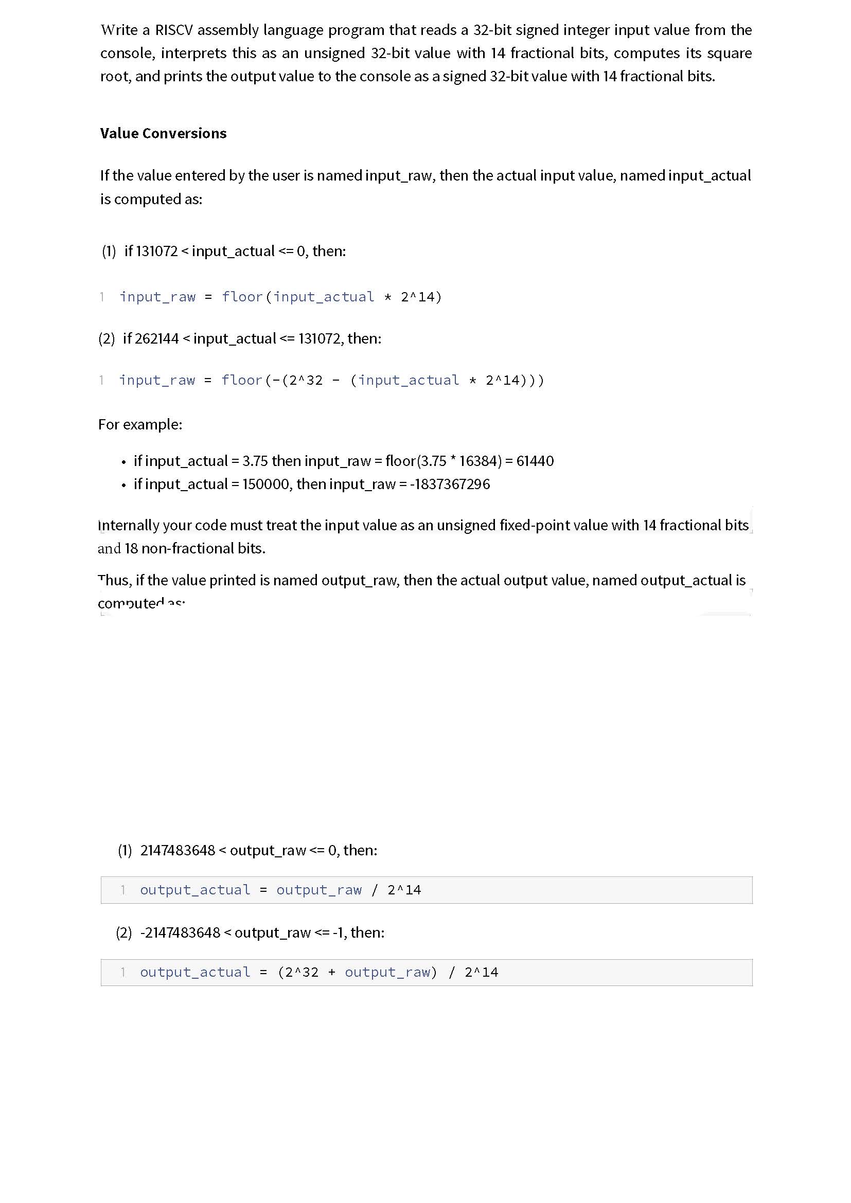 Solved Write a RISCV assembly language program that reads a | Chegg.com