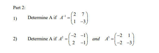 Solved Please help!!! Properties of matrices problem. Try to | Chegg.com