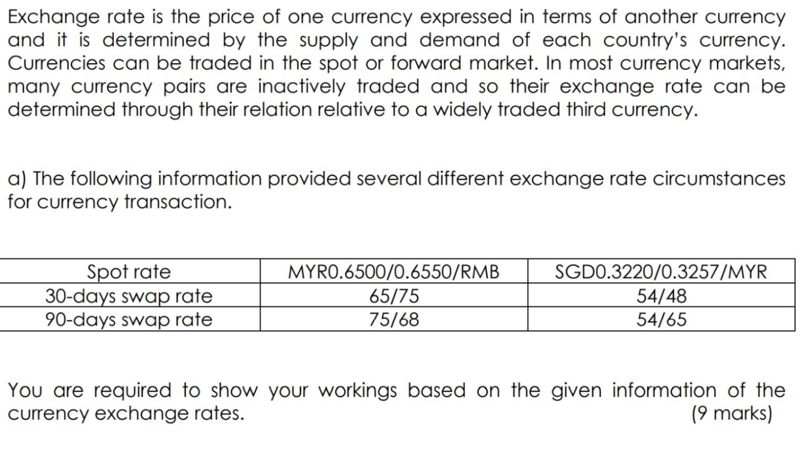 Solved A) Assume that the interest rate for China is 6% and | Chegg.com