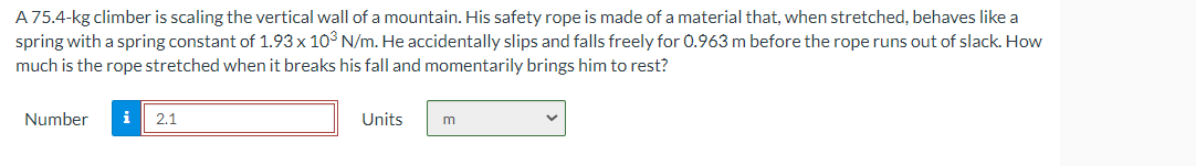 Solved A 75.4- kg climber is scaling the vertical wall of a | Chegg.com