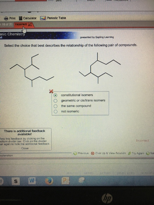 Solved Select The Choice That Best Describes The | Chegg.com