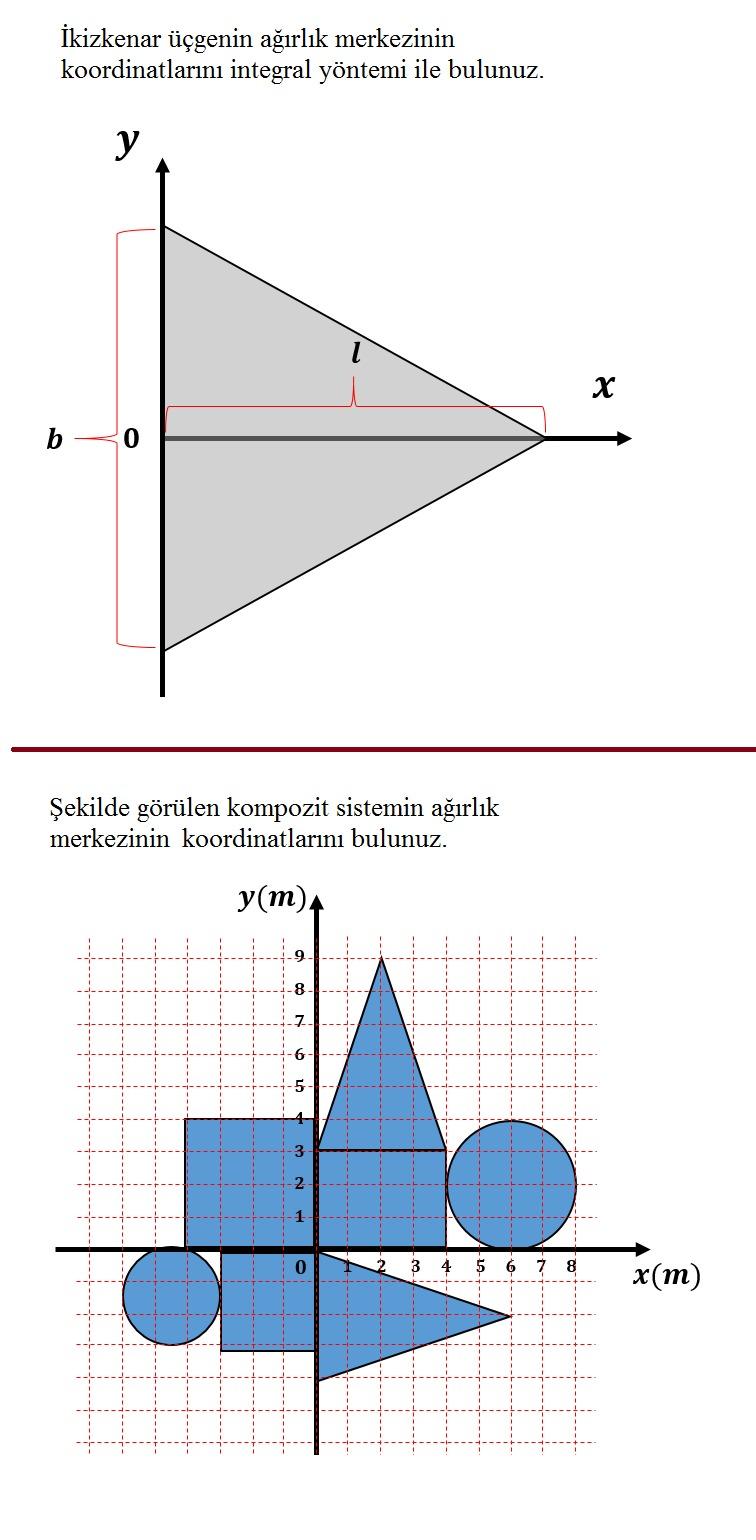 Ikizkenar Ucgenin Agirlik Merkezinin Koordinatlarini Chegg Com