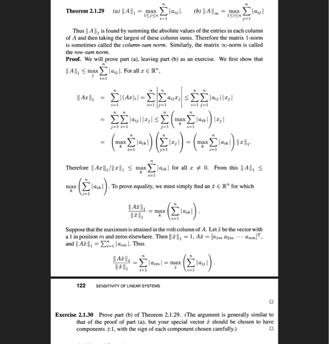 Solved maX SiSn Thus Al1 is found by summing the absolute | Chegg.com